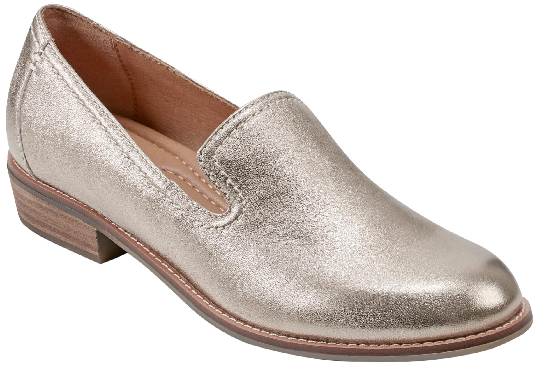 Earth Footwear Women’s, Edna Loafer, Gold 710, 7.5 W