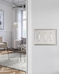 TREEWELL 2-Pack Triple Toggle Light Switch Cover