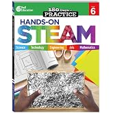 180 Days&reg;: Hands-On STEAM for Grade 6: Practice, Assess, Diagnose