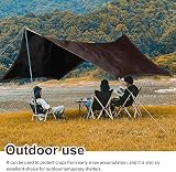 Onarway Tarpaulin Waterproof Heavy Duty 3m x 5m 150GSM Ground Sheet view 6