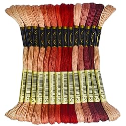 Premium Rainbow Color Embroidery Floss - Cross