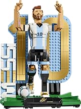 LEGO Editions Lionel Messi Football Legend 43015 3D Figure Display Kit view 7