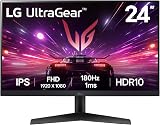 LG UltraGear 24GS60F 24 In 1080p 180Hz IPS G-Sync FreeSync HDR10