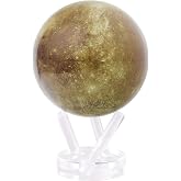 MOVA Self Rotating Globe, Mercury Classic (4.5") | solar powered globe, no batteries or cords, gift for astronomy lovers, premium kinetic display, space desk decor