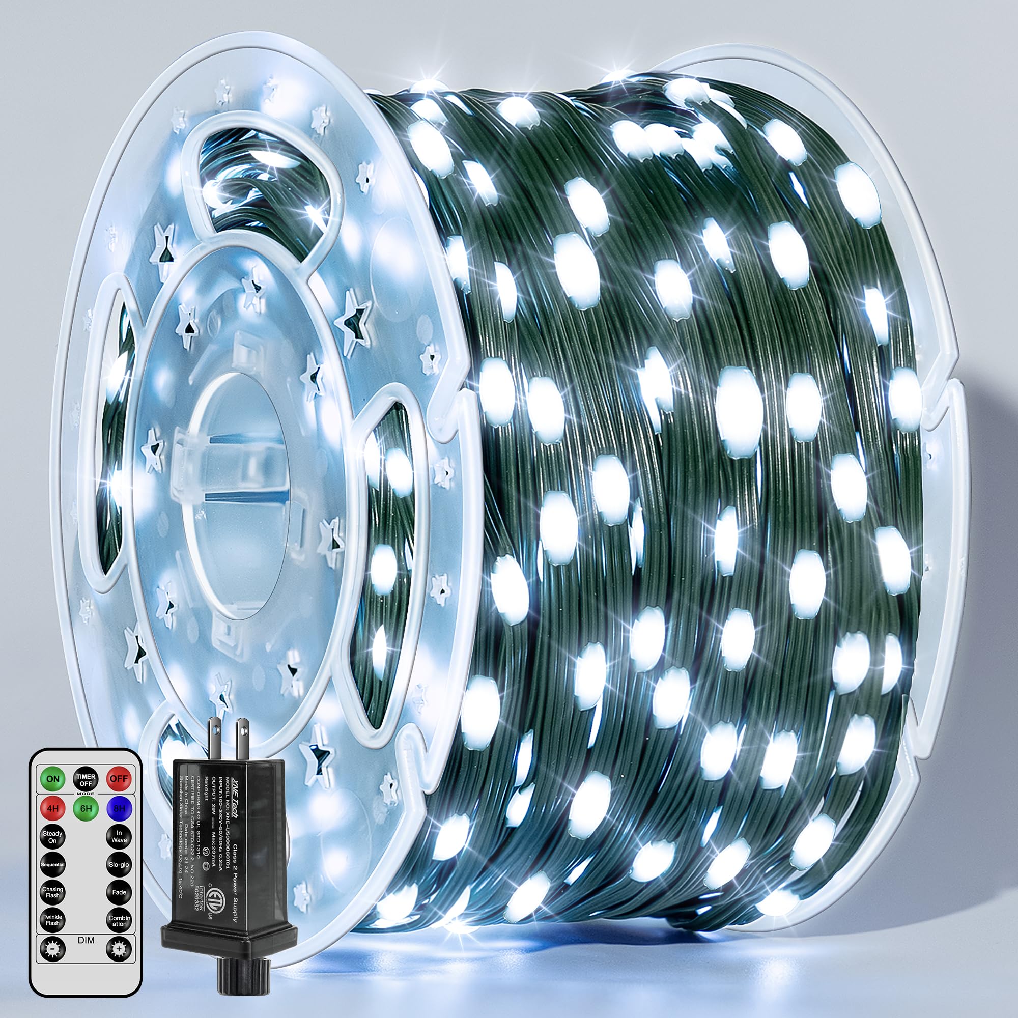 BrightChristmas Christmas Lights 1200 LED 394
