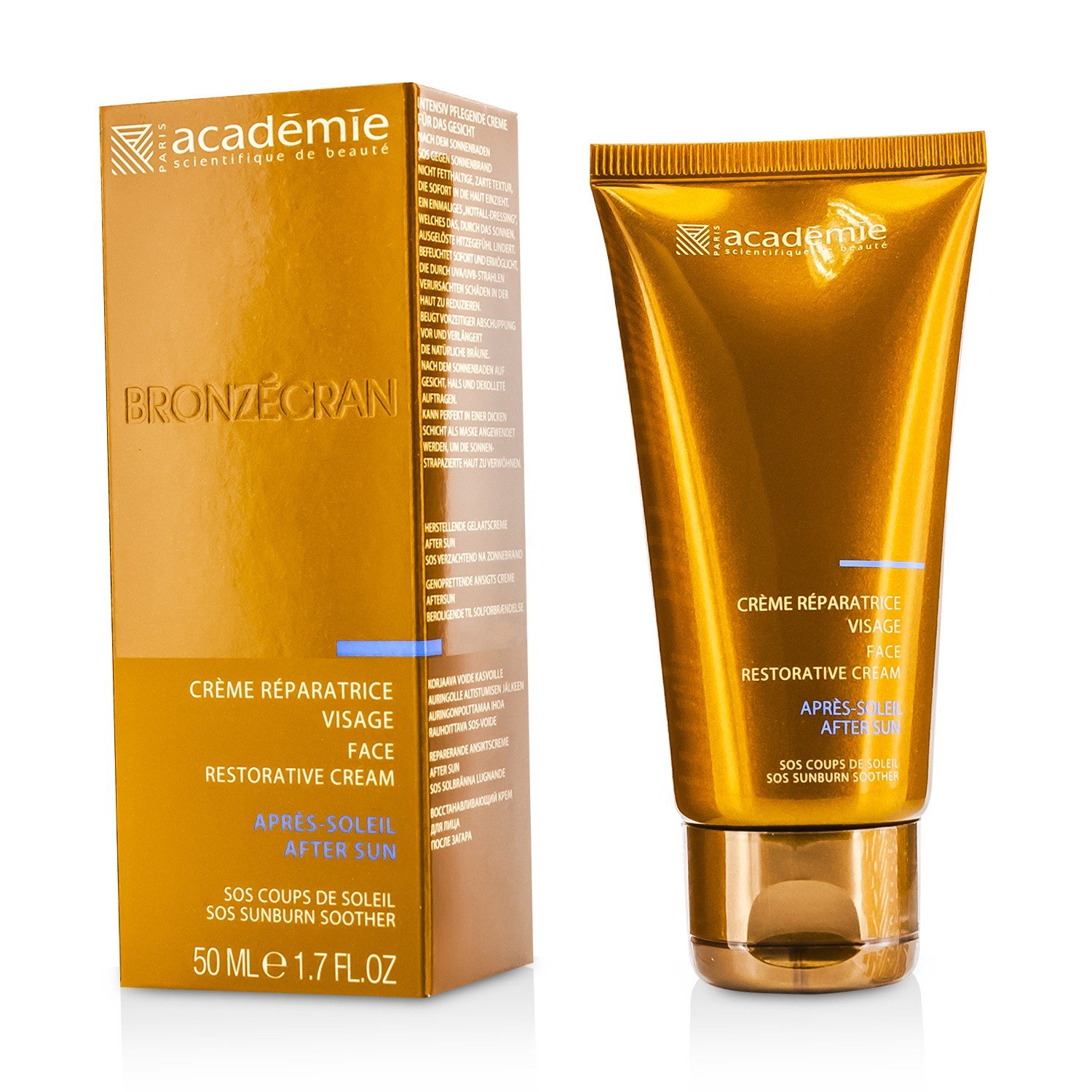 Academie Bronzecran Face Restorative Cream 50 ml