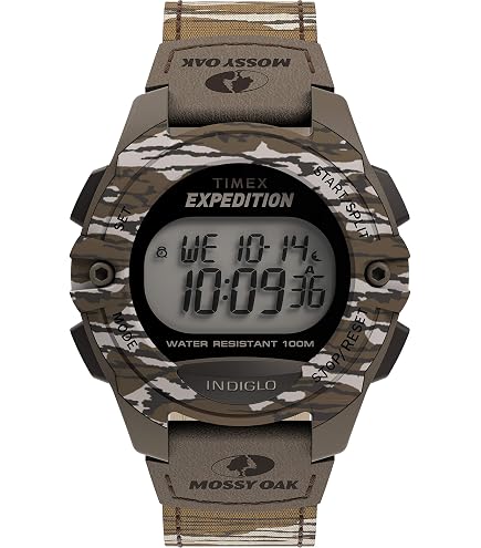 Amazon.com: Timex x Mossy Oak TW2T94700 Expedition Scout 40mm
