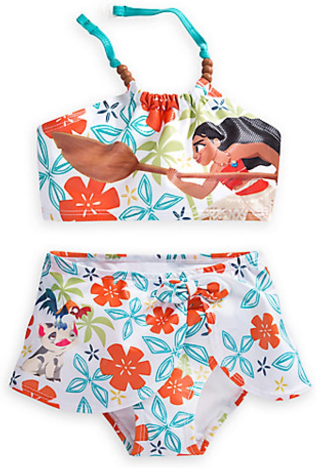 Disney Girls Moana Swimsuit 2pcs
