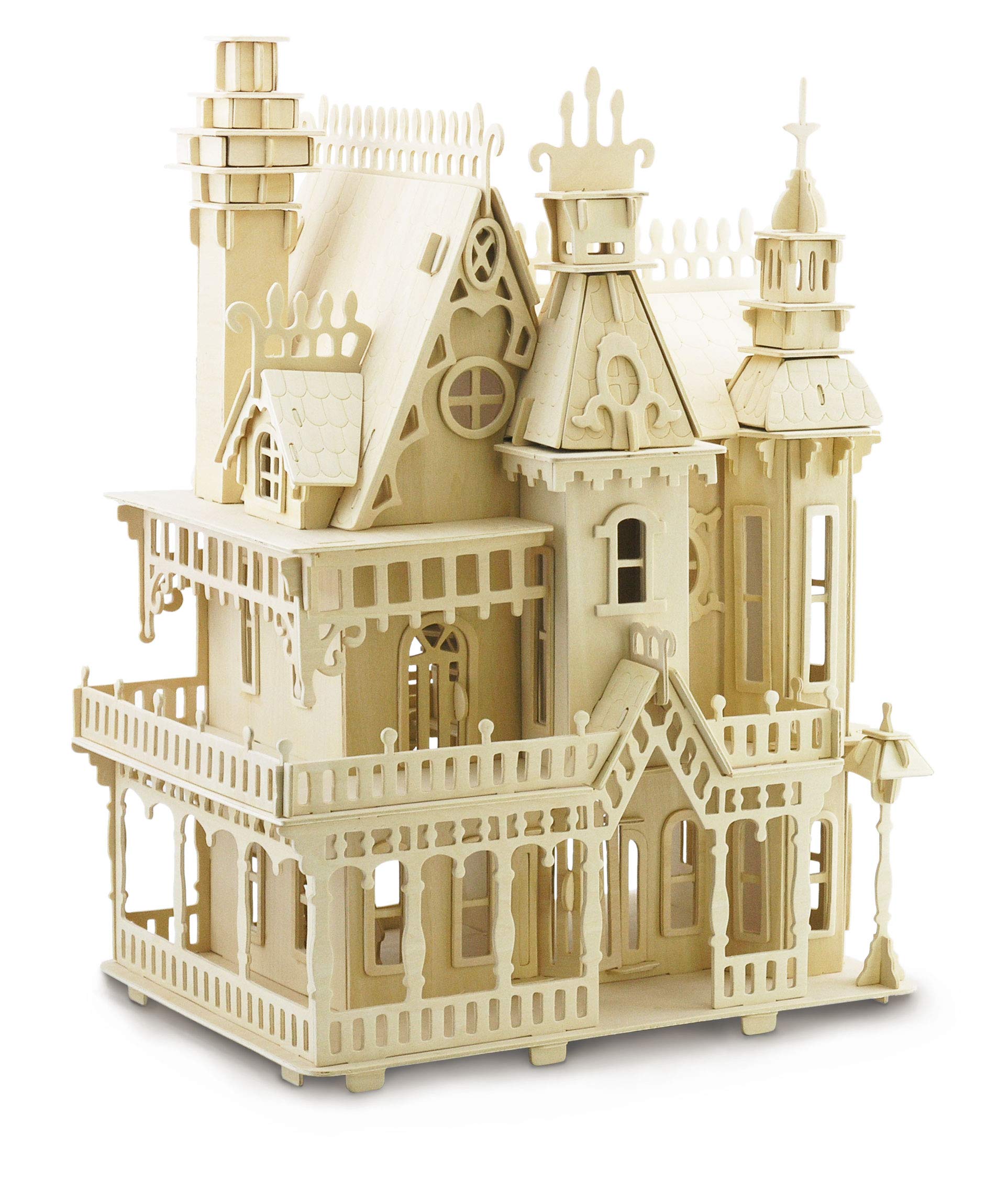 Quay Fantasy Villa Woodcraft Construction Kit FSC