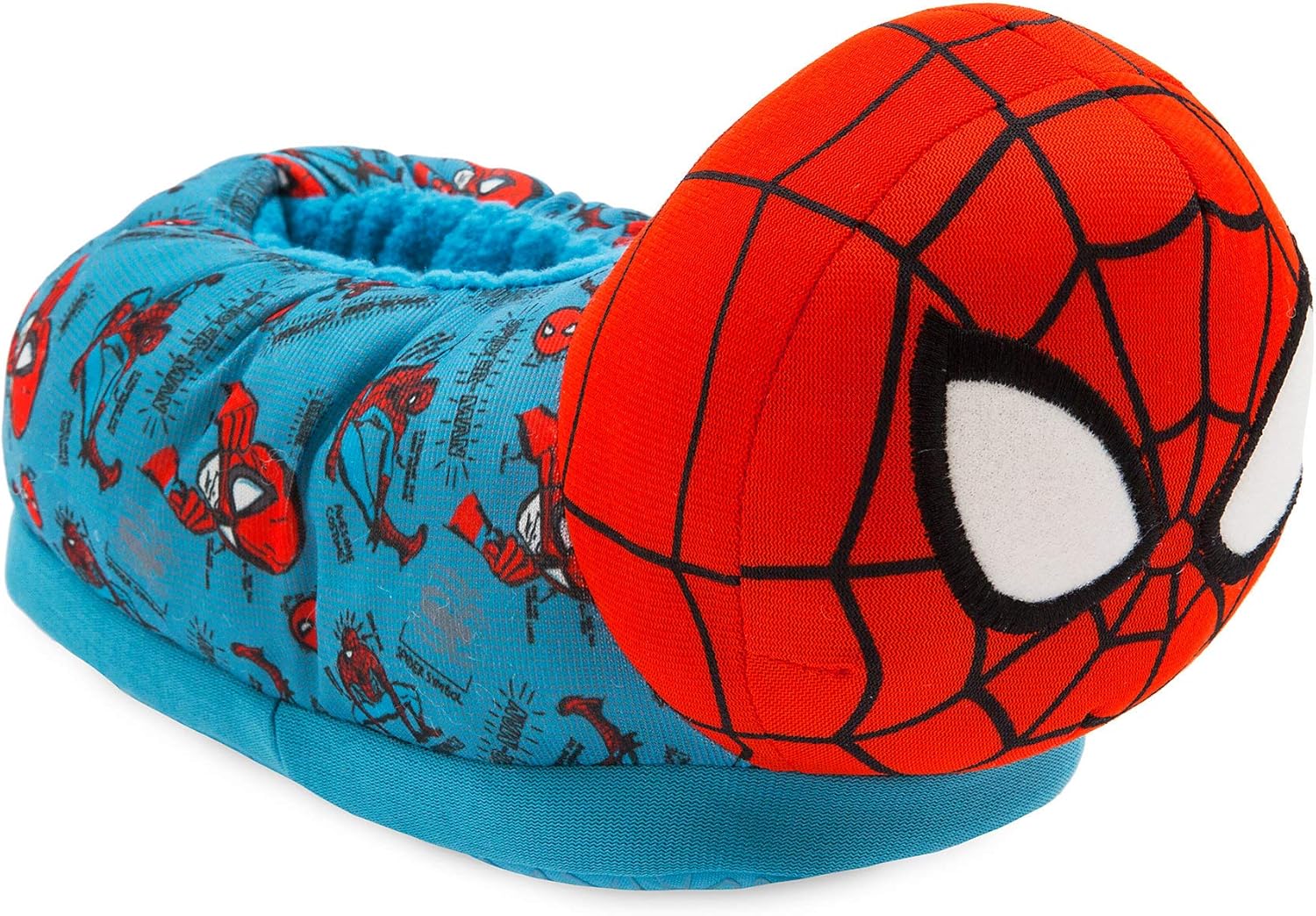 Marvel SpiderMan Slippers for Kids, Red, 9/10 YTH Slippers