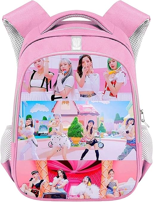 Sasens Korea Kpop Blackpink Backpack Backpack Laptop Bag College Bag