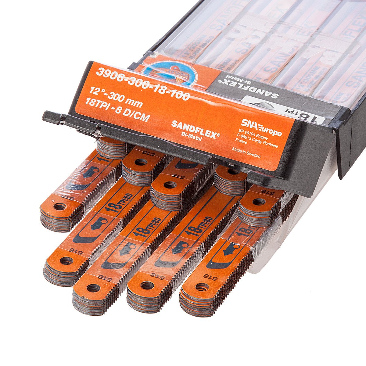 BahcoSandflex Bi Metal Hacksaw Blade 12" [TPI3906]