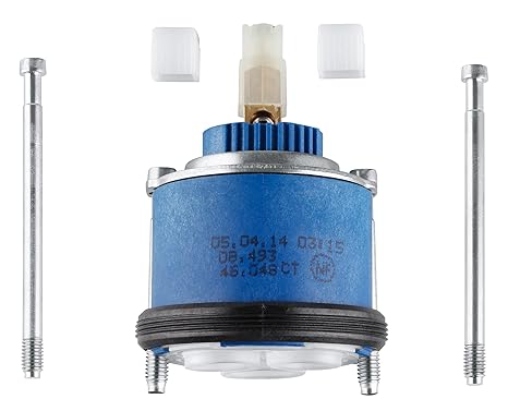 Grohe Kartusche 46 mm | Badarmatur - Kartusche | mit keramischem Dichtsystem für Waschtischarmaturen | 46048000
