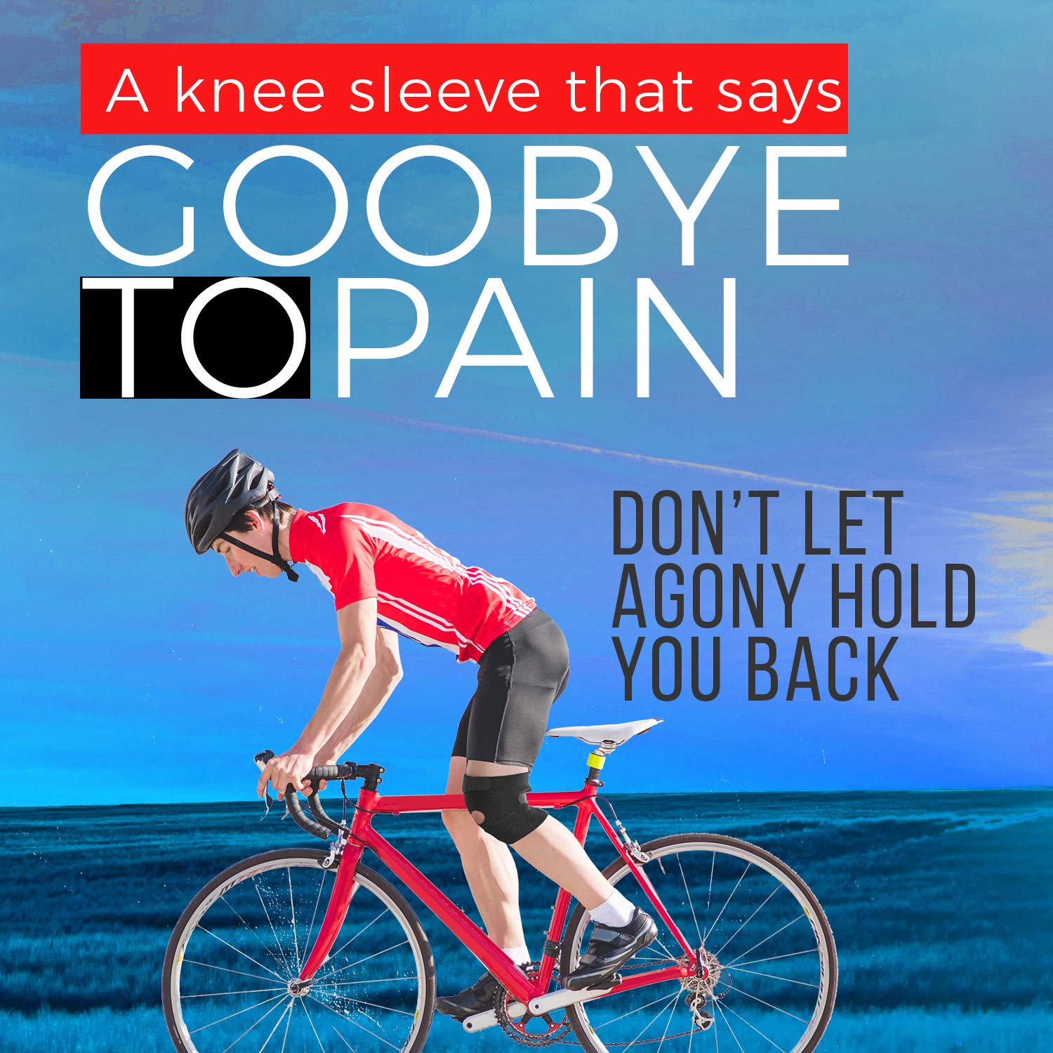 Ultimate Elastic Knee Support by ORBE – ACL & Patella Stabilizing Brace for Men & Women – Neoprene Compression Sleeve for Sports Injuries - Comfortable Running Bandages Good for Pain Relief & Repair