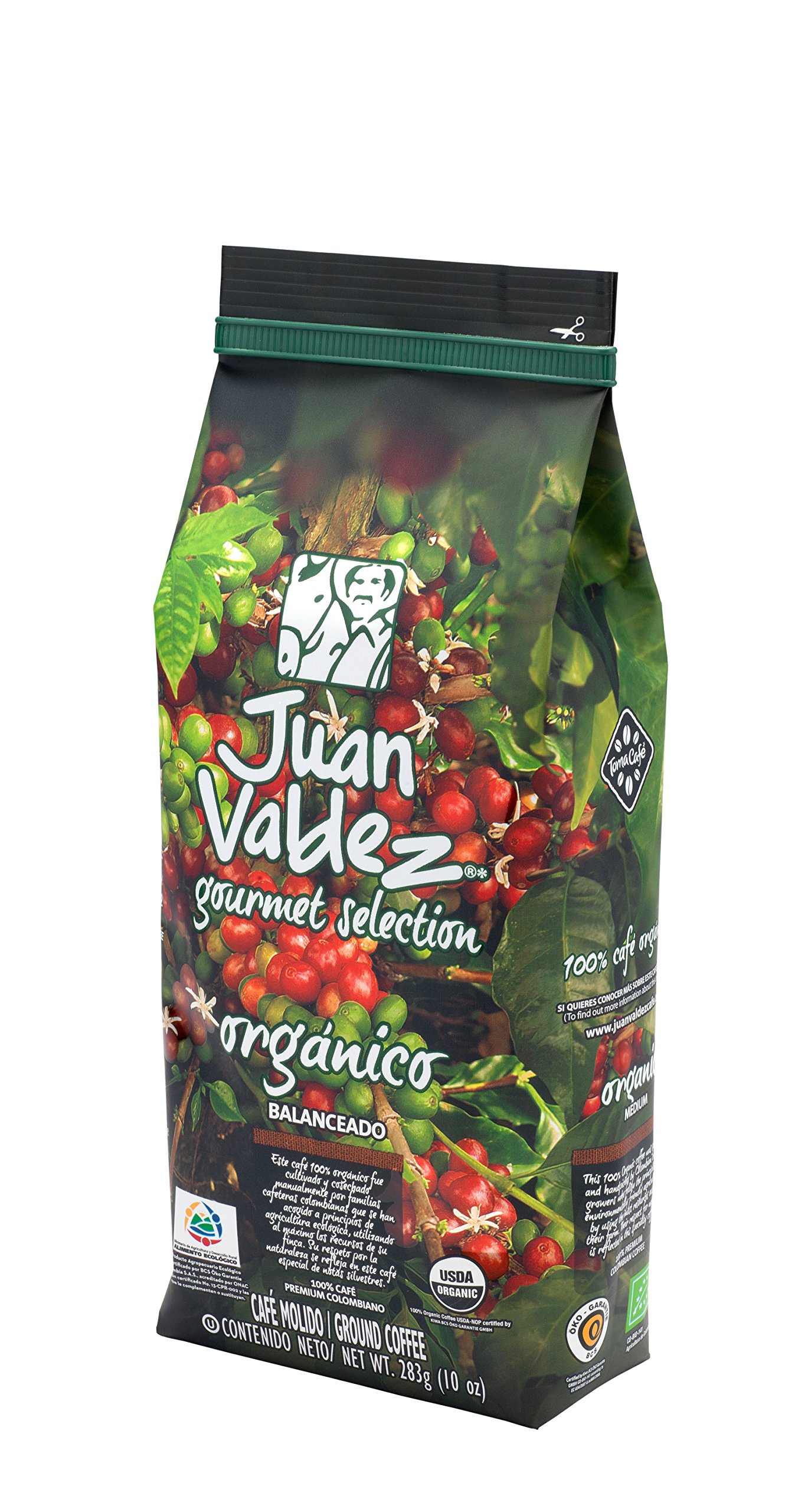 Juan Valdez Coffee Organic Gourmet Medium Roast Ground