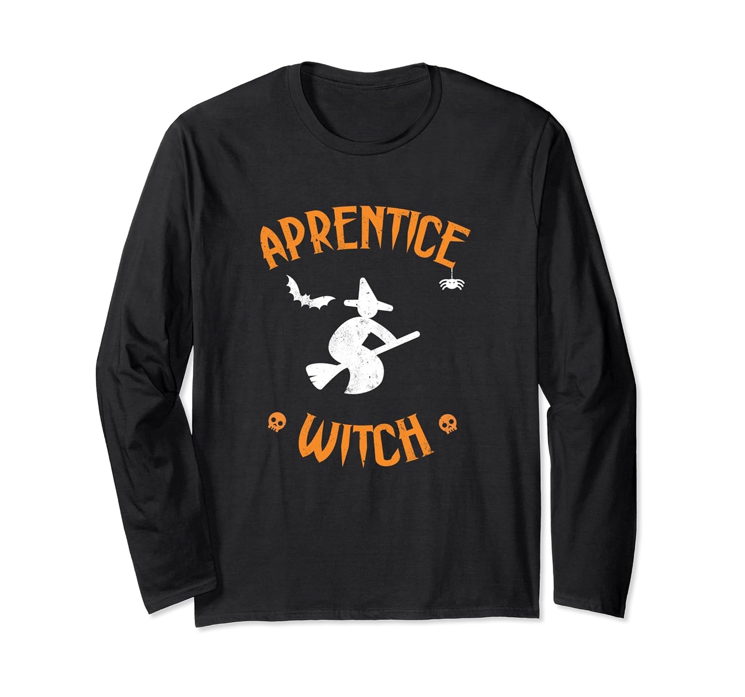 Funny Halloween Witch Long Sleeve Apprentice Witch-ANZ