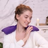 Zhu-Zhu Lavender Body Wrap Wheat Bags Microwavable Heat Pad Purple view 9