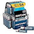 Rayovac Aa & AAA Alkaline Batteries 54 Pack