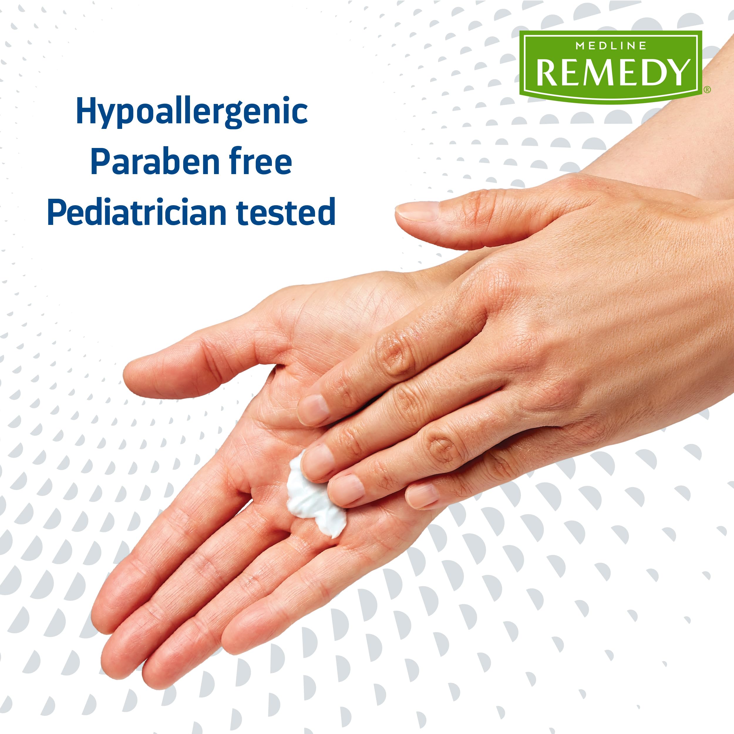 Medline Remedy Clinical Silicone Cream, Vanilla Scented, 4 oz.