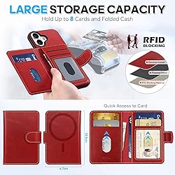 SHIELDON Wallet Case for iPhone 16