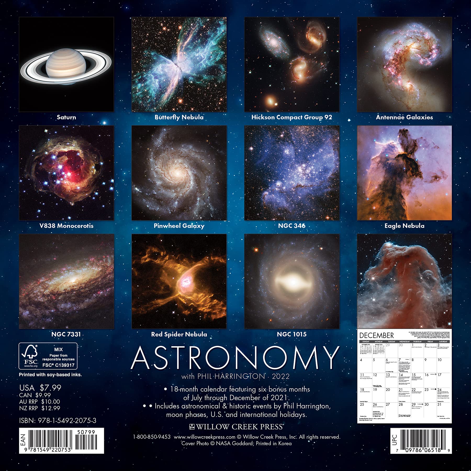Buy Astronomy 2022 Mini Wall Calendar Book Online At Low Prices In India | Astronomy  2022 Mini Wall Calendar Reviews & Ratings - Amazon.in