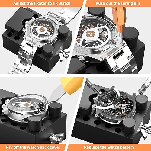BYNIIUR Watch Link Removal Kit, BYNIIUR Watch Repair Kit, Watch