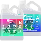 BBDINO Shore 15A Platinum Silicone Mold Making Starter Kit, 3-Hour Fast Cure, 30-Min Pot Life, 38.8 oz, 1:1 Mix Ratio, Tools Included