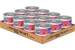 STRONGHEART A Strong Heart Wet Dog Food, New York Strip Flavor in Gravy - 5.5 oz Cans (Pack of 24), Made in The USA with Real Beef
