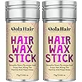 Dolahair Hair Wax Stick for Flyaways, Smoothing, and Slick Back - Hair Pomade for Women and Kids (2 Pack)