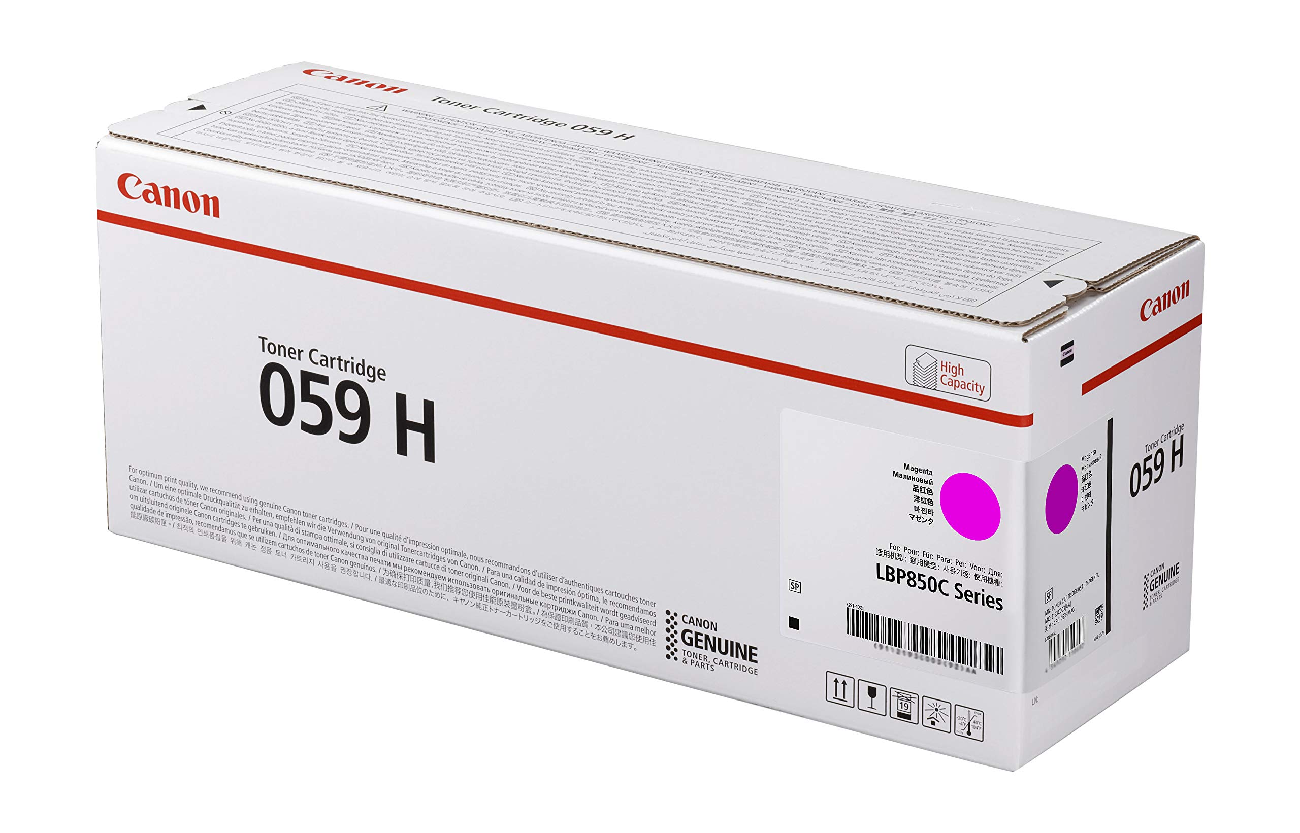 Canon Toner Cartridge 059H M Magenta High Yield
