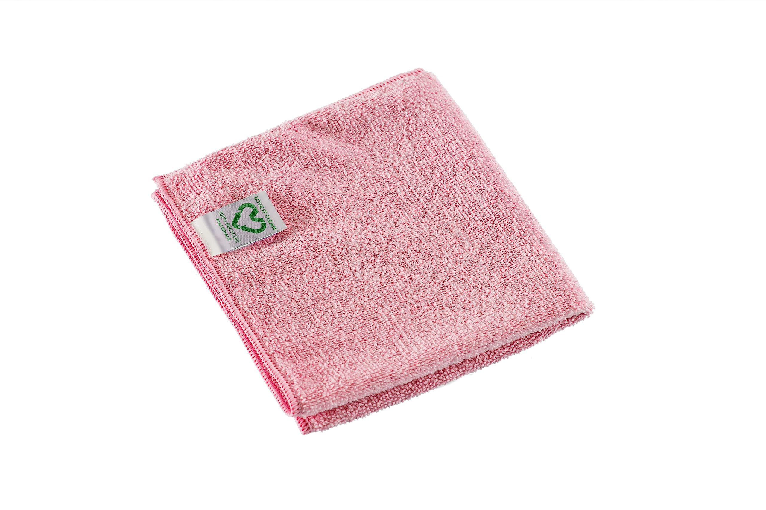 Vileda Professional r-MicroTuff Swift recycled microfibre cloth | Reusable and washable cleaning cloth | Up to 500 washes | Nordic Swan certified | 100% recycled PET | For all surfaces | 35x38 cm — image 1