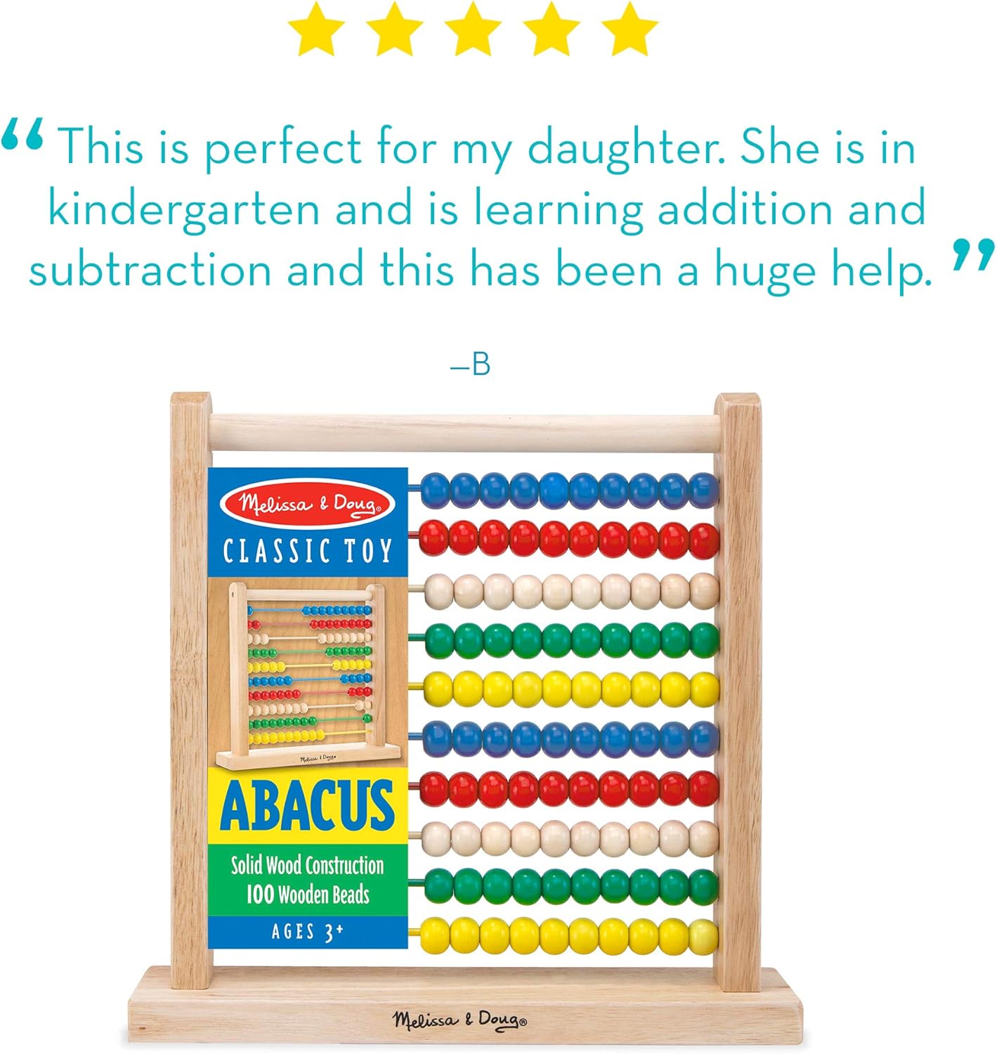 Melissa & Doug Abacus: Melissa & Doug: Toys & Games