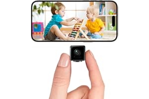 LMQPT 4K Mini Wireless Camera Home Security Cam Indoor HD Camera Small Smart WiFi House Portable Cameras Tiny House Nanny Cam Battery Life Powered Body Cameras 150 Wide Angle Night Vision Motion Detection