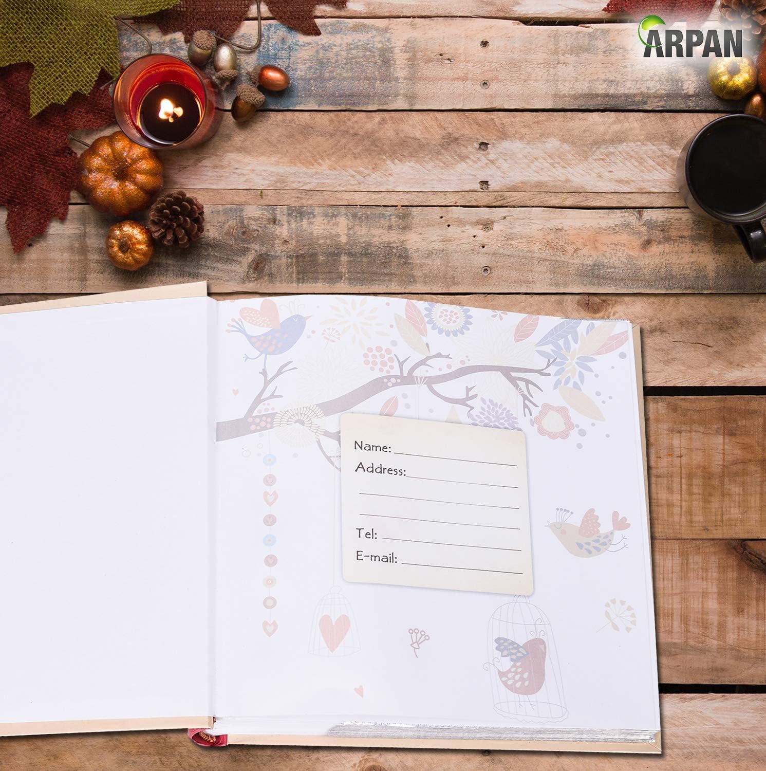 2 x Photo Album 200 6 X 4'' / 15 x 10 cm Photos Slip in Picture Album CD/DVD Pocket Memo Writing Area - Image 5