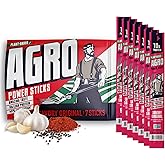Savory Original Vegan Jerky Sticks, High Protein Plant-Based Snack 7 Sticks | AGRO POWER Jerky Sticks, High Protein, Non-GMO,