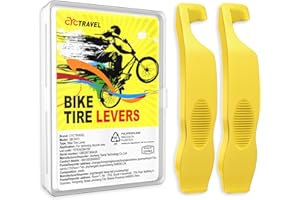 cyctravel Bike Tire Levers, Ultra Strong Tire Levers Don't Hurt The Tire, Non-Slip and Save Effort, Tire Spoons for Mountain Bike and Road Bike, Easy Bike Tire Removal Tool.