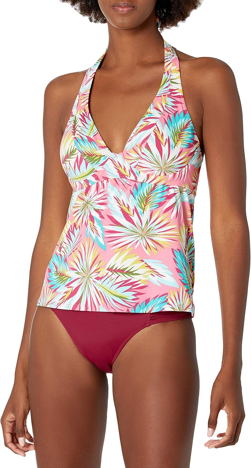 underwire halter tankini