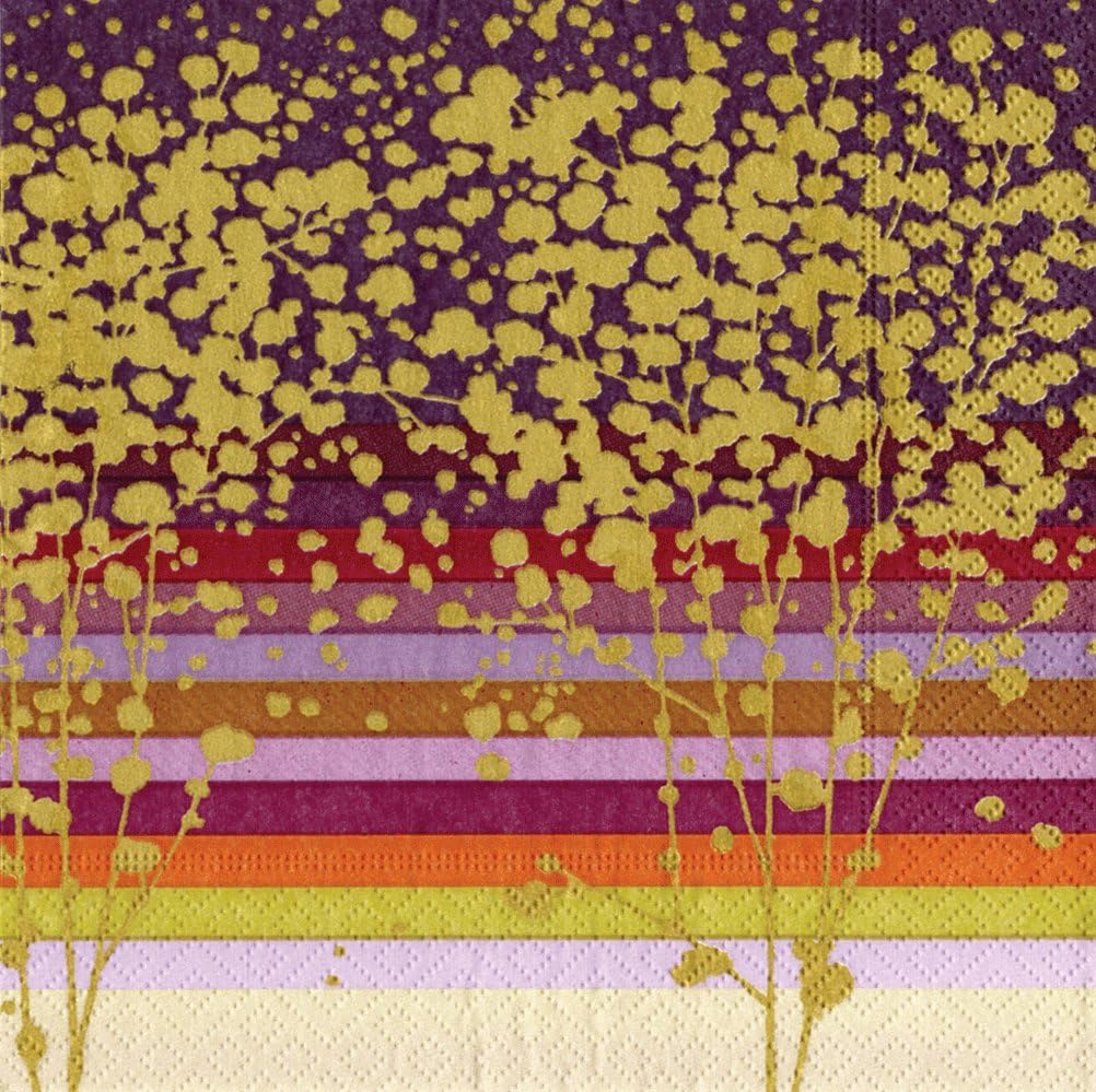 Entertaining with Caspari Modern Trees Paper Luncheon