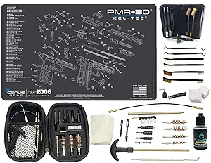 EDOG Kel-Tec PMR-30 (Exploded View) PPistol Cleaning Mat &amp; Range Warrior Handgun Cleaning Kit &amp; E.D.O.G. Tac Pak Cleaning Essentials