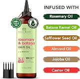 Botanic Hearth Rosemary & Batana Hair Oil 6.7 Fl Oz 198 ml view 2