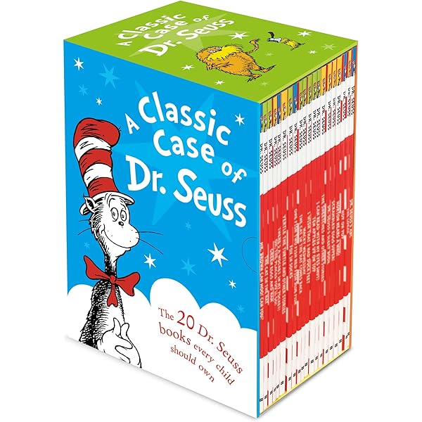 Dr Seuss Classic 20 Books Gift Set (Kids Wonderful World