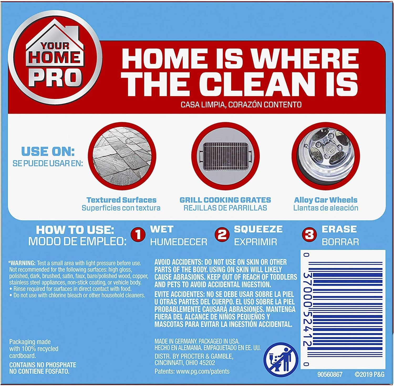 Mr. Clean Magic Eraser Extra Durable, Cleaning Pads with Durafoam, 10 Count: Health & Personal Care
