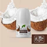 Dr Organic Coconut Oil Deodorant Aluminium Free 50ml Natural Vegan view 4