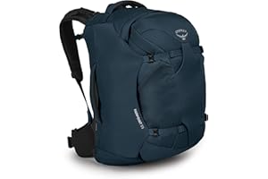Osprey Farpoint 55L Men's Travel Backpack, Muted Space Blue