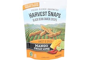 CALBEE Harvest Snaps Mango Chile Lime 3 Ounce (Pack of 3)