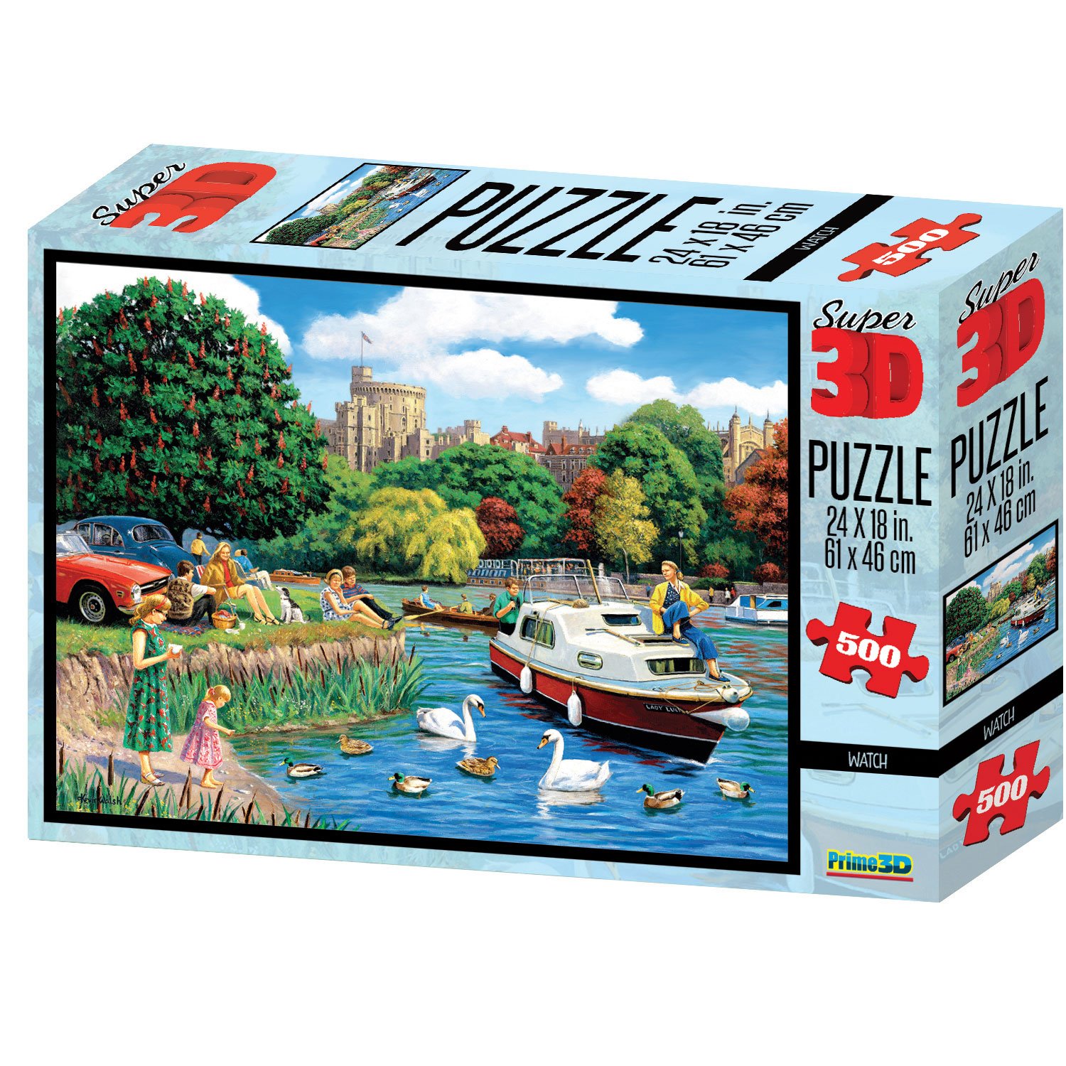 Kevin Walsh Windsor Castle Super 3D Puzzles (500-Piece)