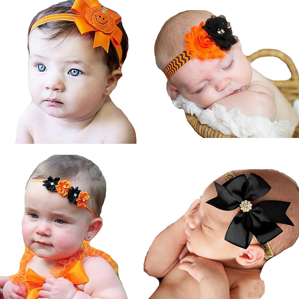 baby girl halloween headband