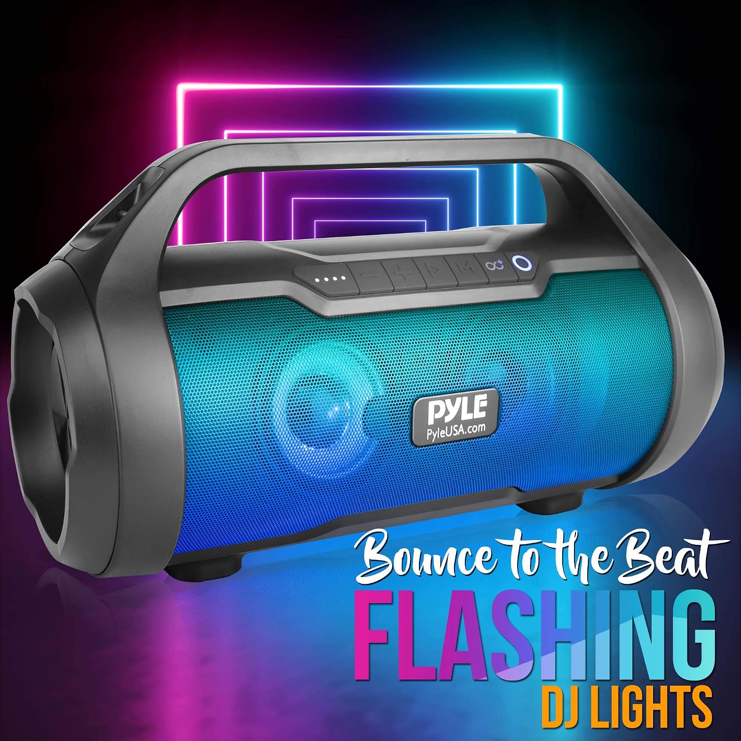 Wireless Portable Bluetooth Boombox Speaker 500W 2.0CH Rechargeable