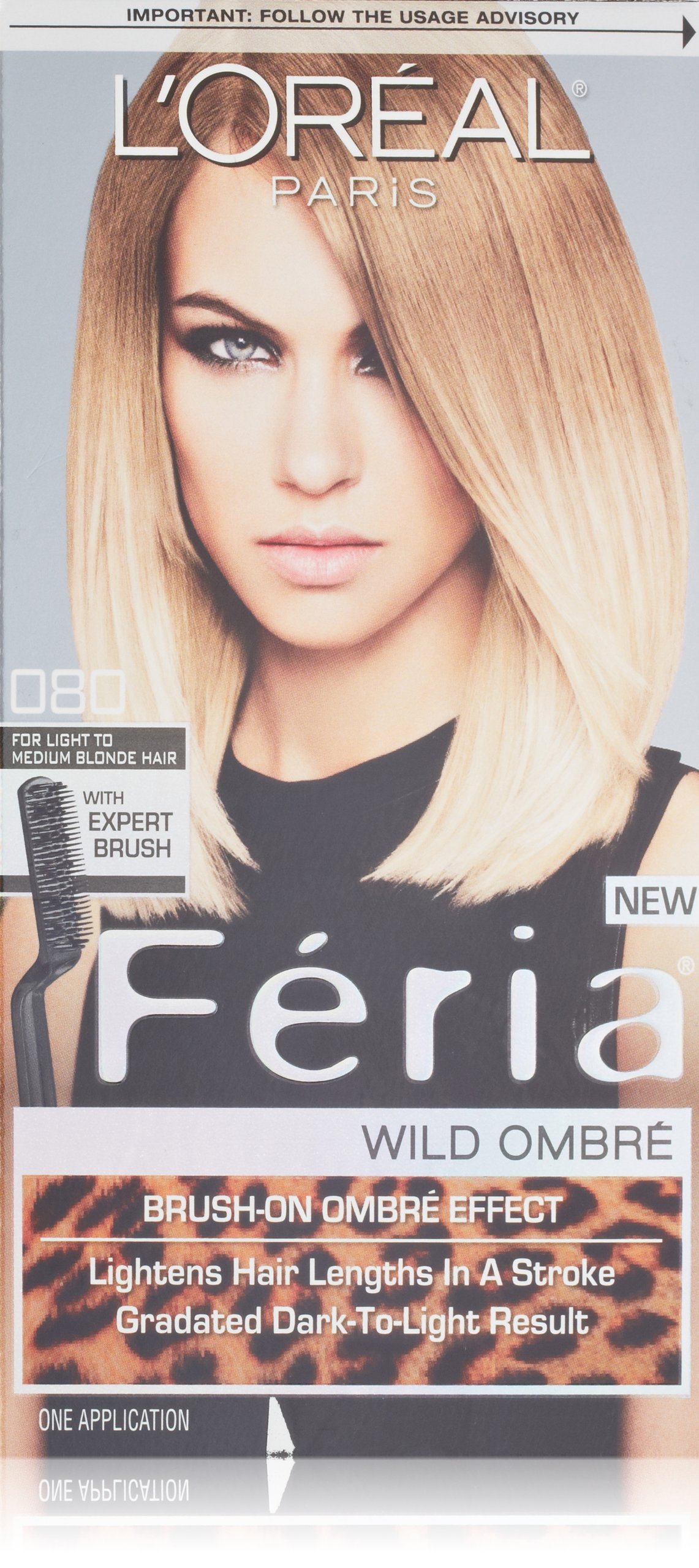 Amazon.com : Feria Brush-on Ombre Effect Hair Color, O70 ...