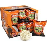 Kathy Kaye Halloween Popcorn Balls &ndash; 18 Count Individually Wrapped 1 oz Crunchy Sweet Treats &ndash; Gluten Free, Nut Free, School Safe Snacks for Trick-or-Treat, Parties &amp; Goodie Bags &ndash; Made in USA, Contains Soy